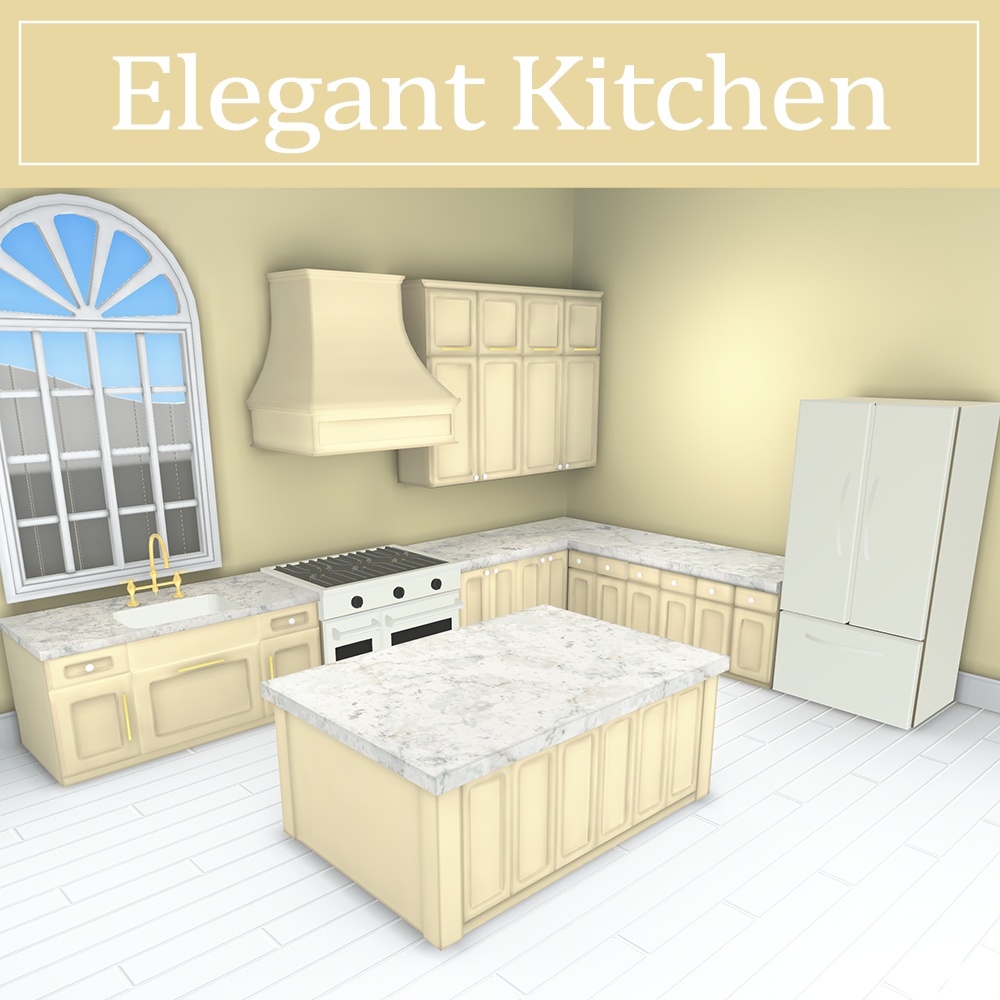 【3D】Elegant Kitchen