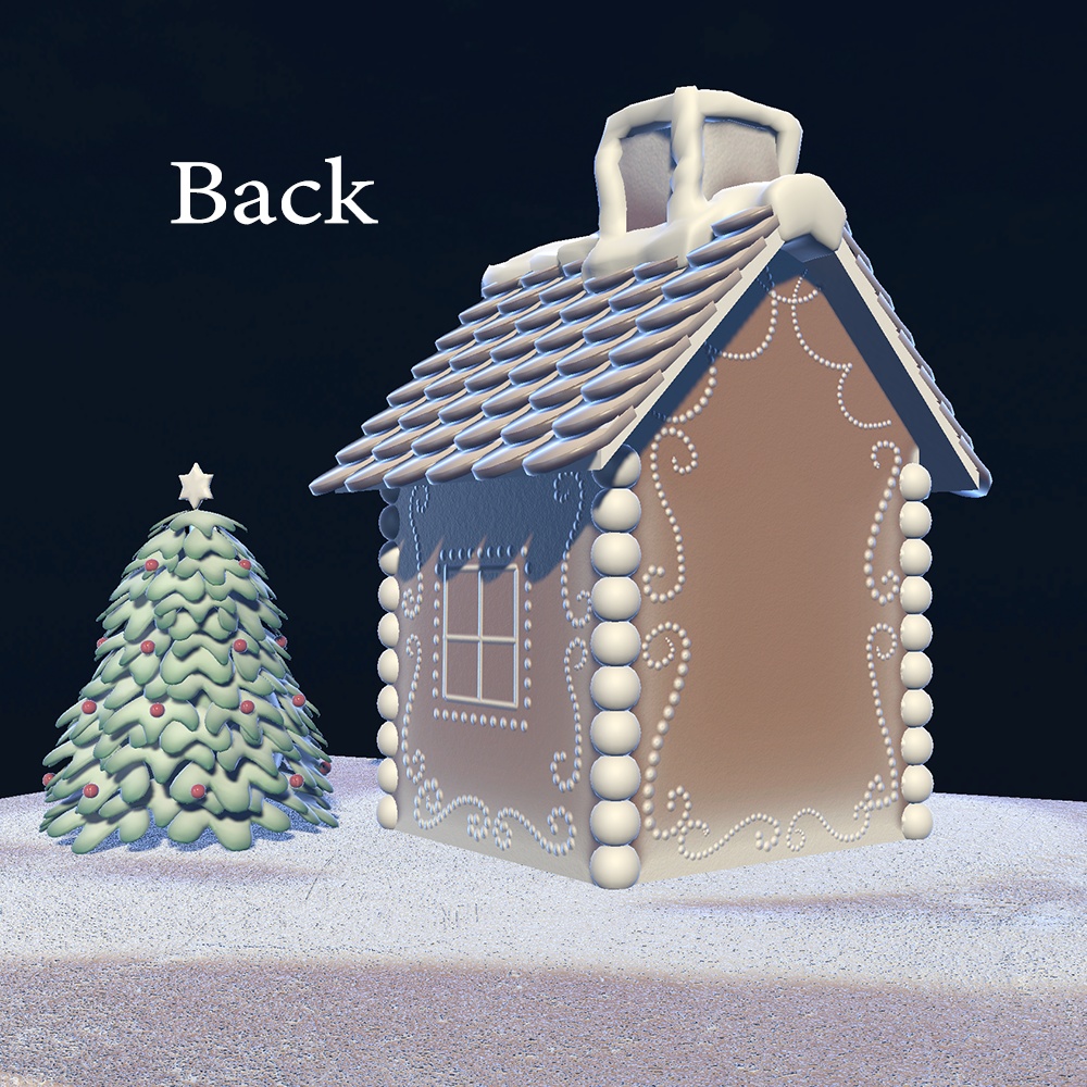 【3Dモデル】スウィート・クリスマス・セット