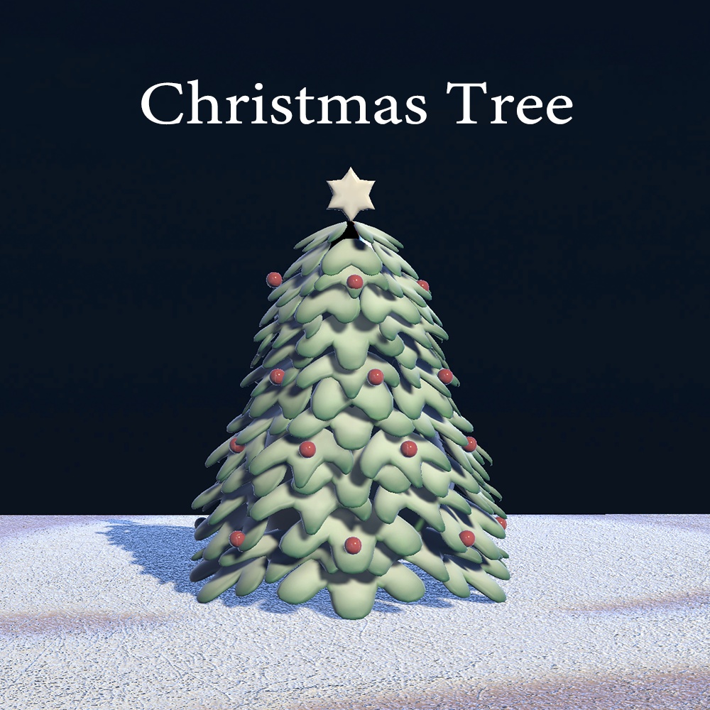 【3Dモデル】スウィート・クリスマス・セット