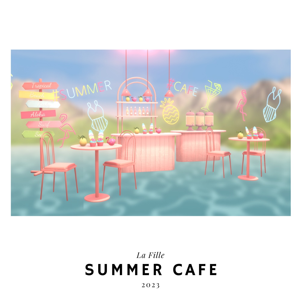 【3D】Summer Cafe