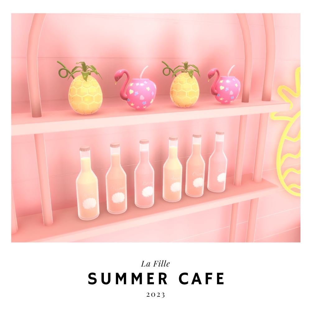 【3D】Summer Cafe