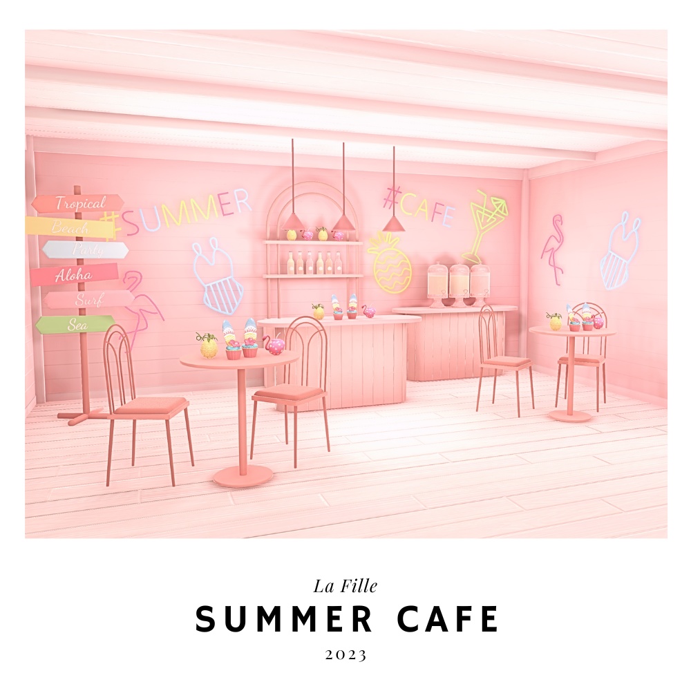 【3D】Summer Cafe