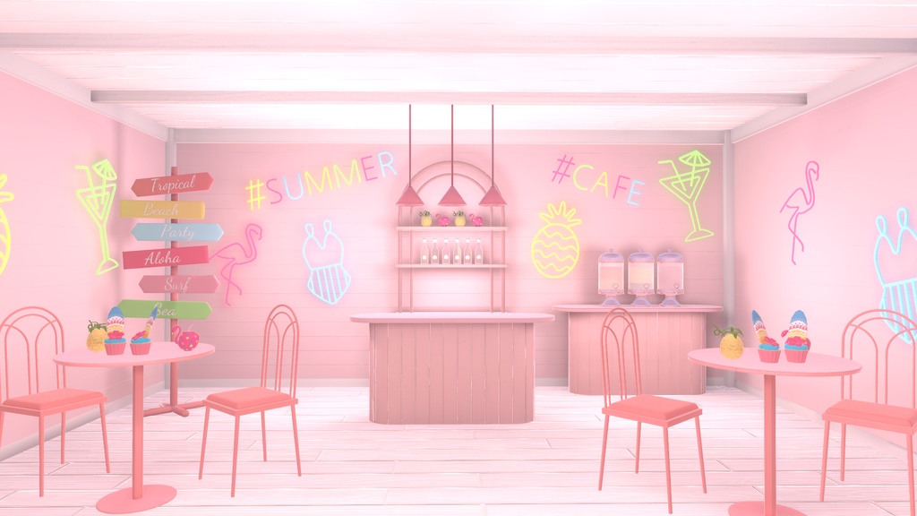 【3D】Summer Cafe
