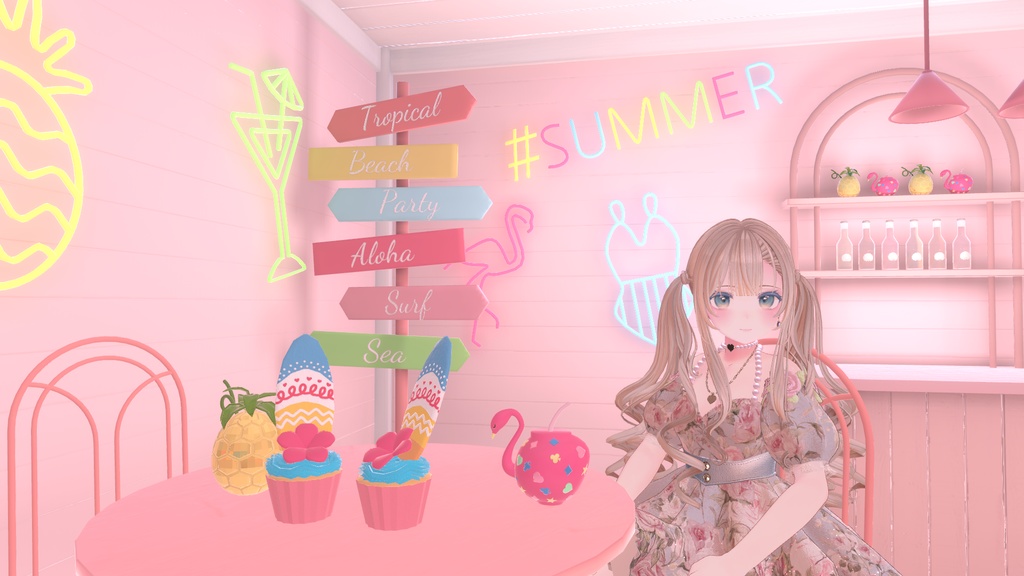 【3D】Summer Cafe