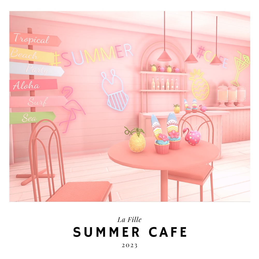 【3D】Summer Cafe