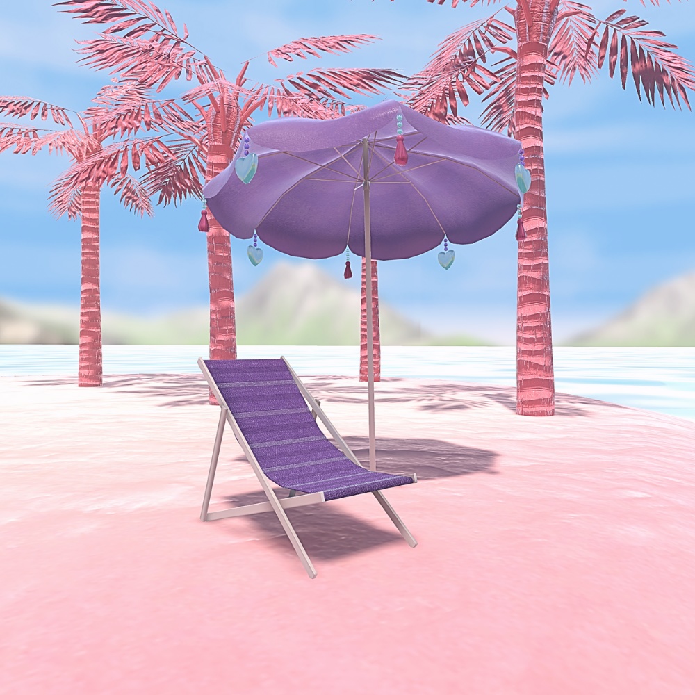 【3Ⅾモデル】パラソルセット2023