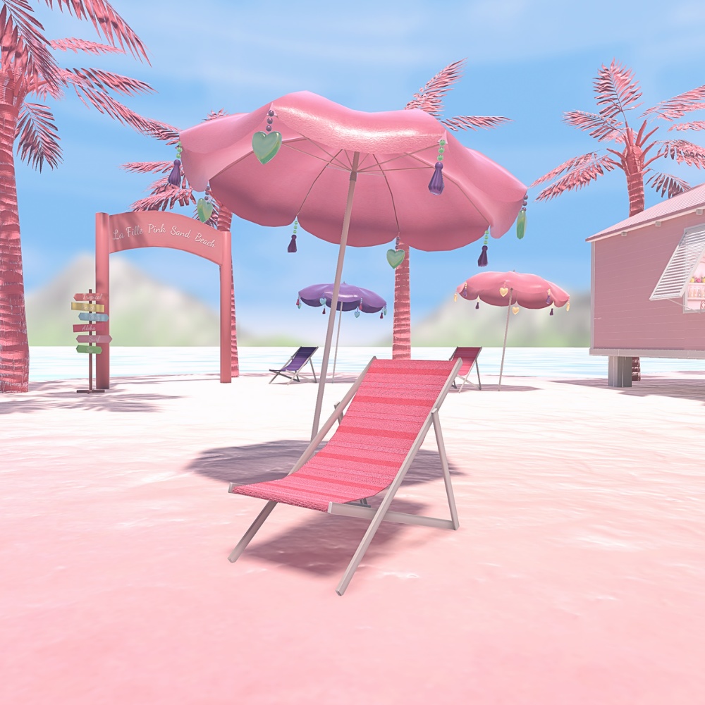 【3Ⅾモデル】パラソルセット2023