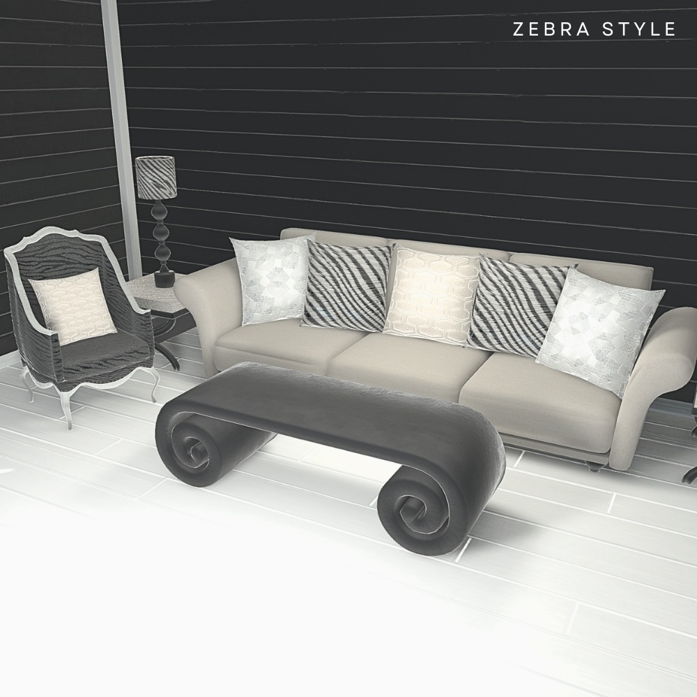 【3Dモデル】アニマル・リビングルーム