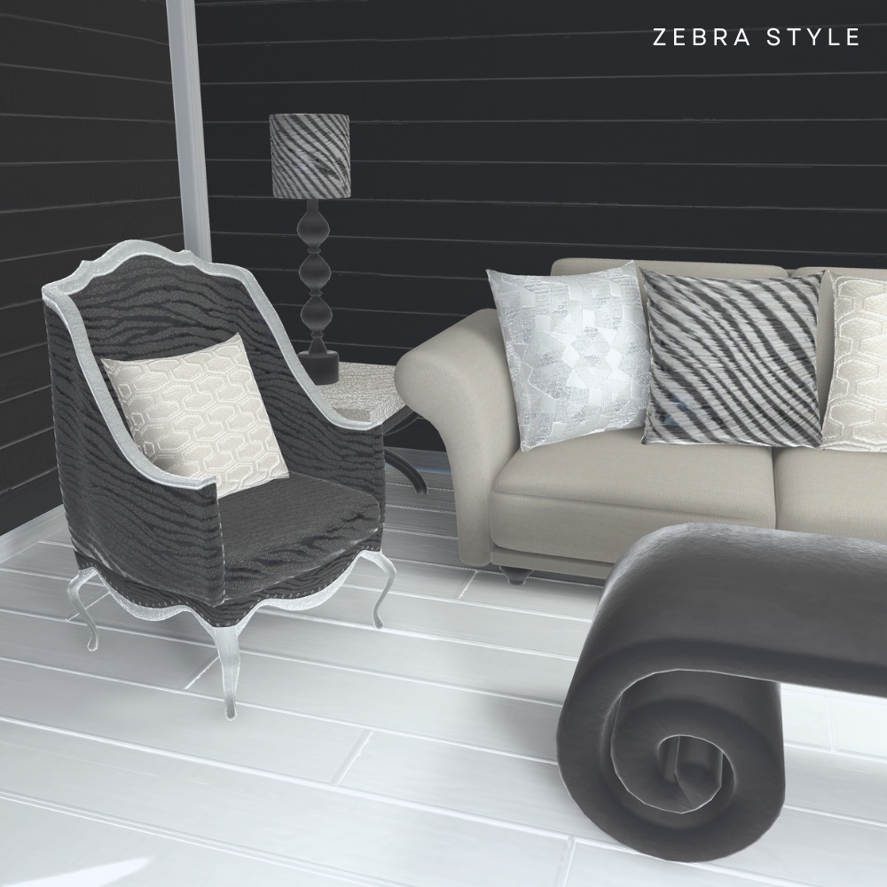 【3Dモデル】アニマル・リビングルーム