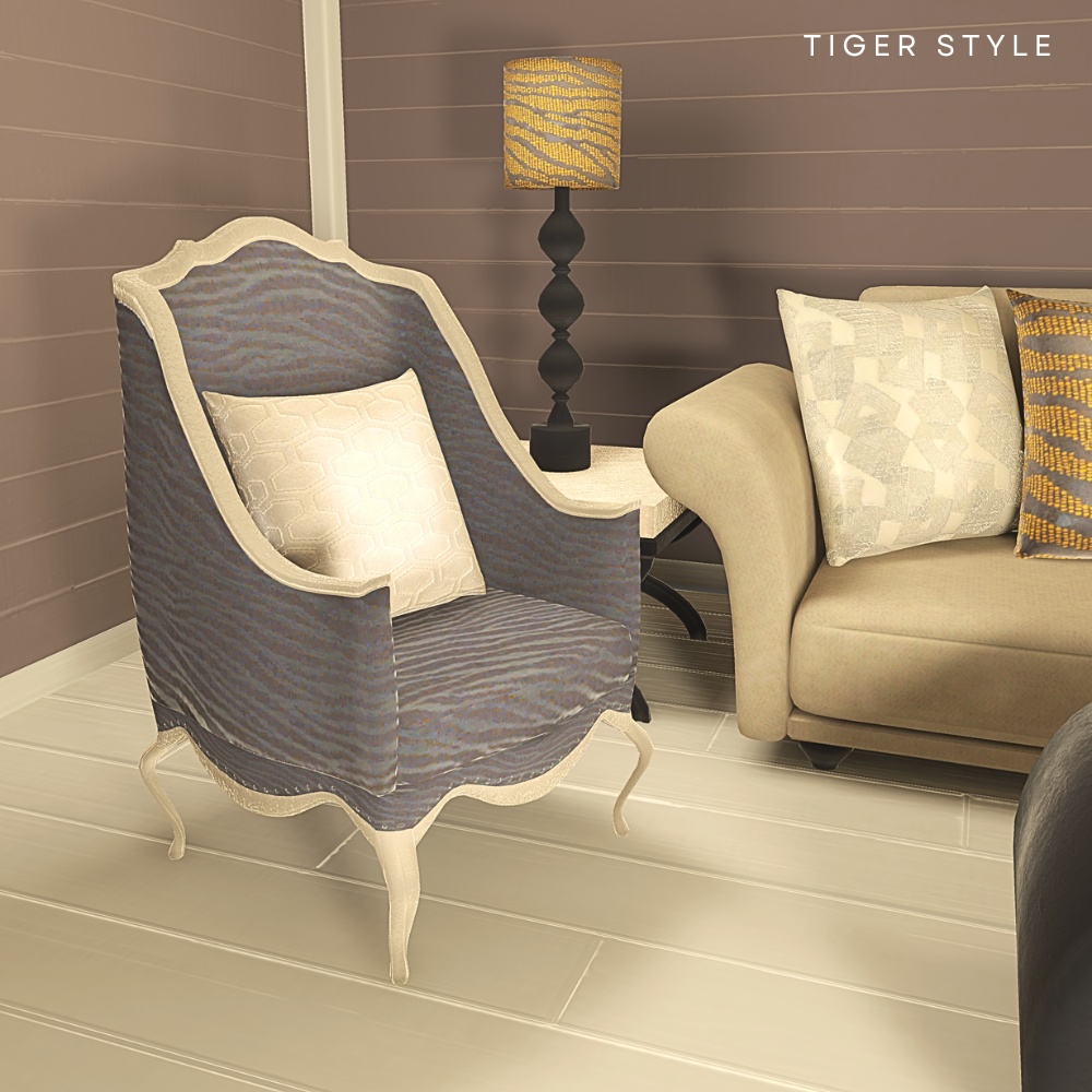 【3Dモデル】アニマル・リビングルーム