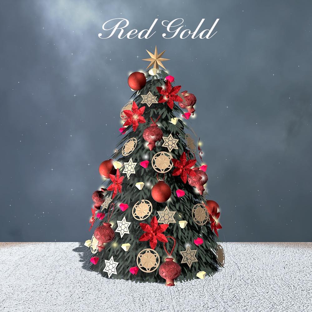 【3Dモデル】ラ・フィユ・クリスマスツリー2023