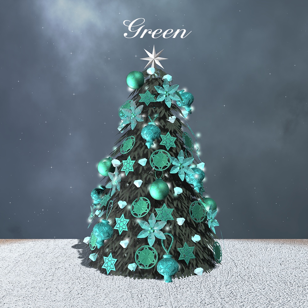 【3Dモデル】ラ・フィユ・クリスマスツリー2023