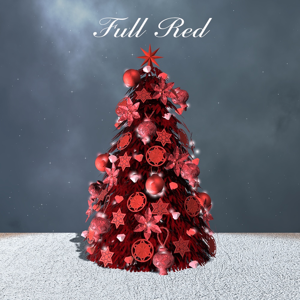 【3Dモデル】ラ・フィユ・クリスマスツリー2023