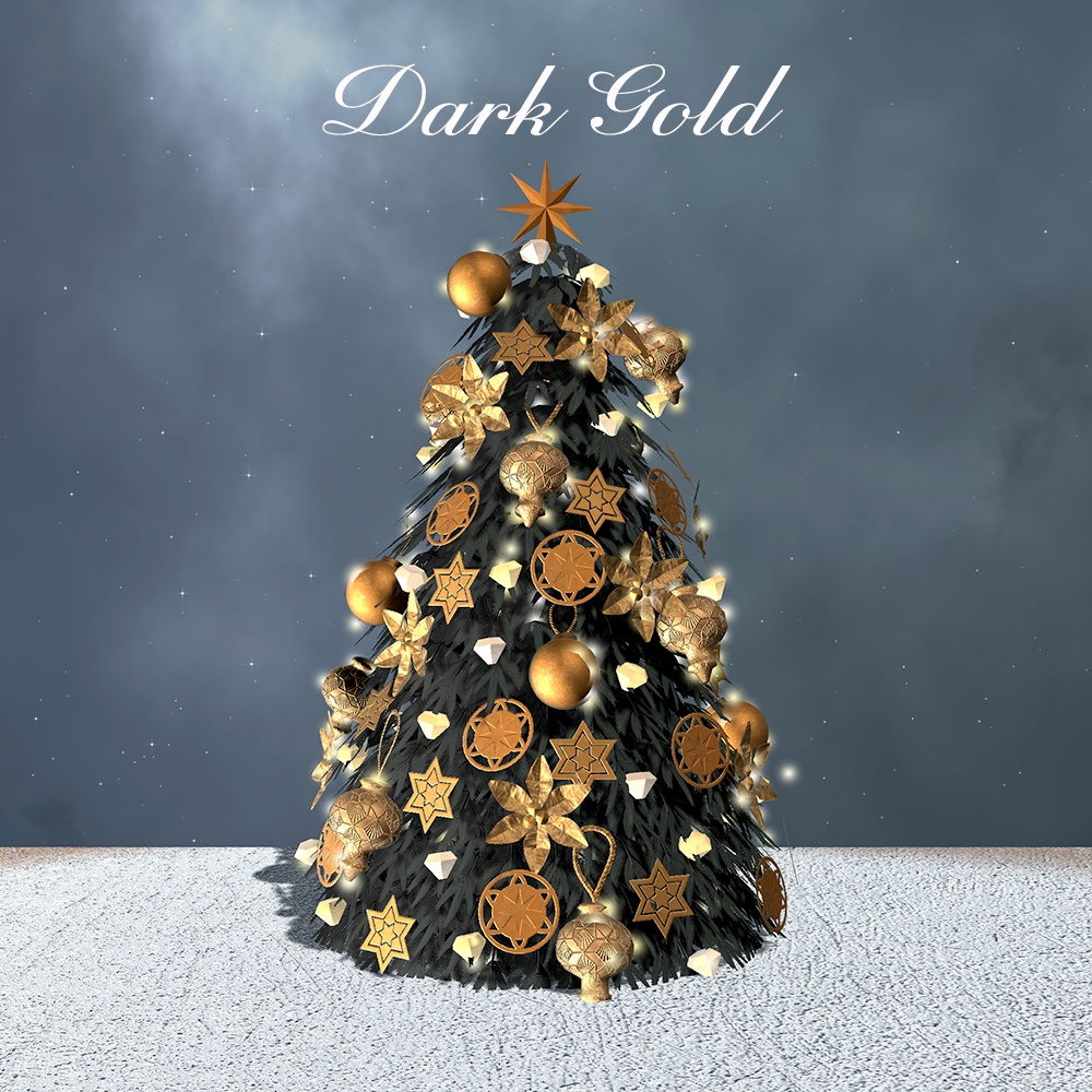 【3Dモデル】ラ・フィユ・クリスマスツリー2023