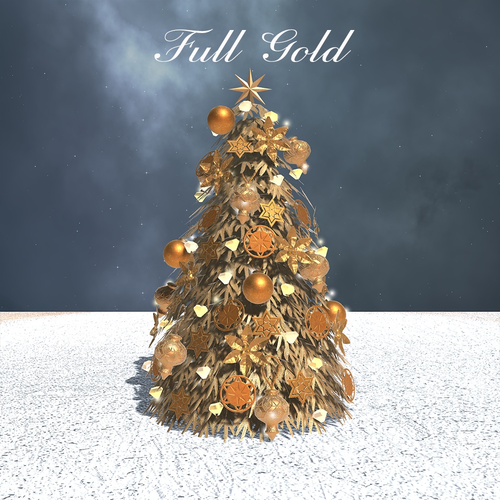 【3Dモデル】ラ・フィユ・クリスマスツリー2023