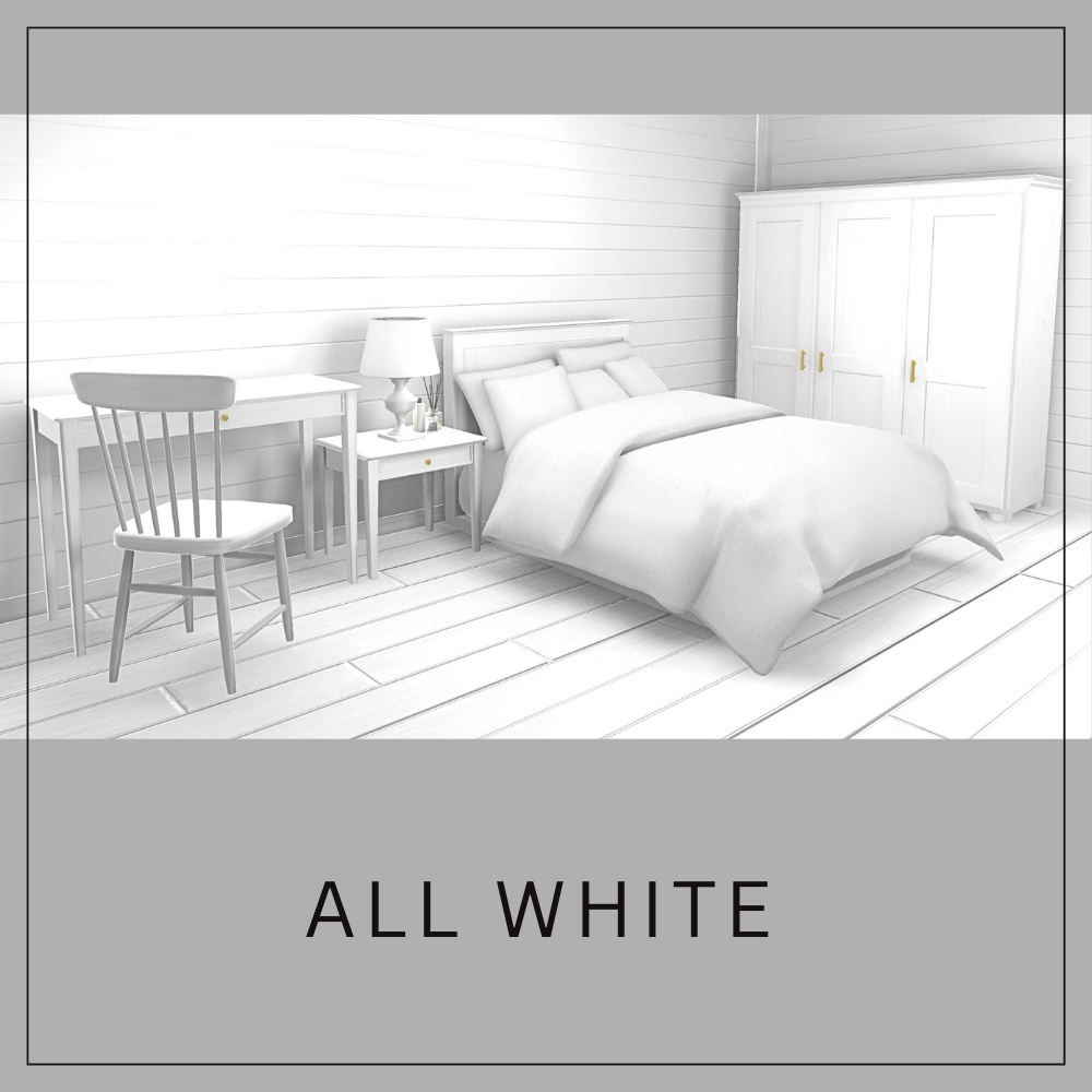 【3D】Bed Room -Cozy Country-