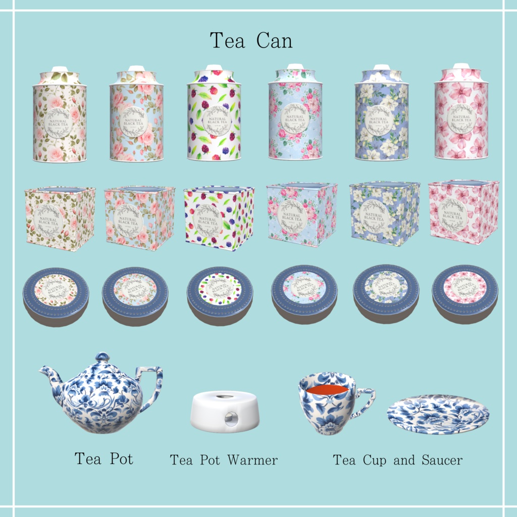 【3D】La Fille Tea Shop