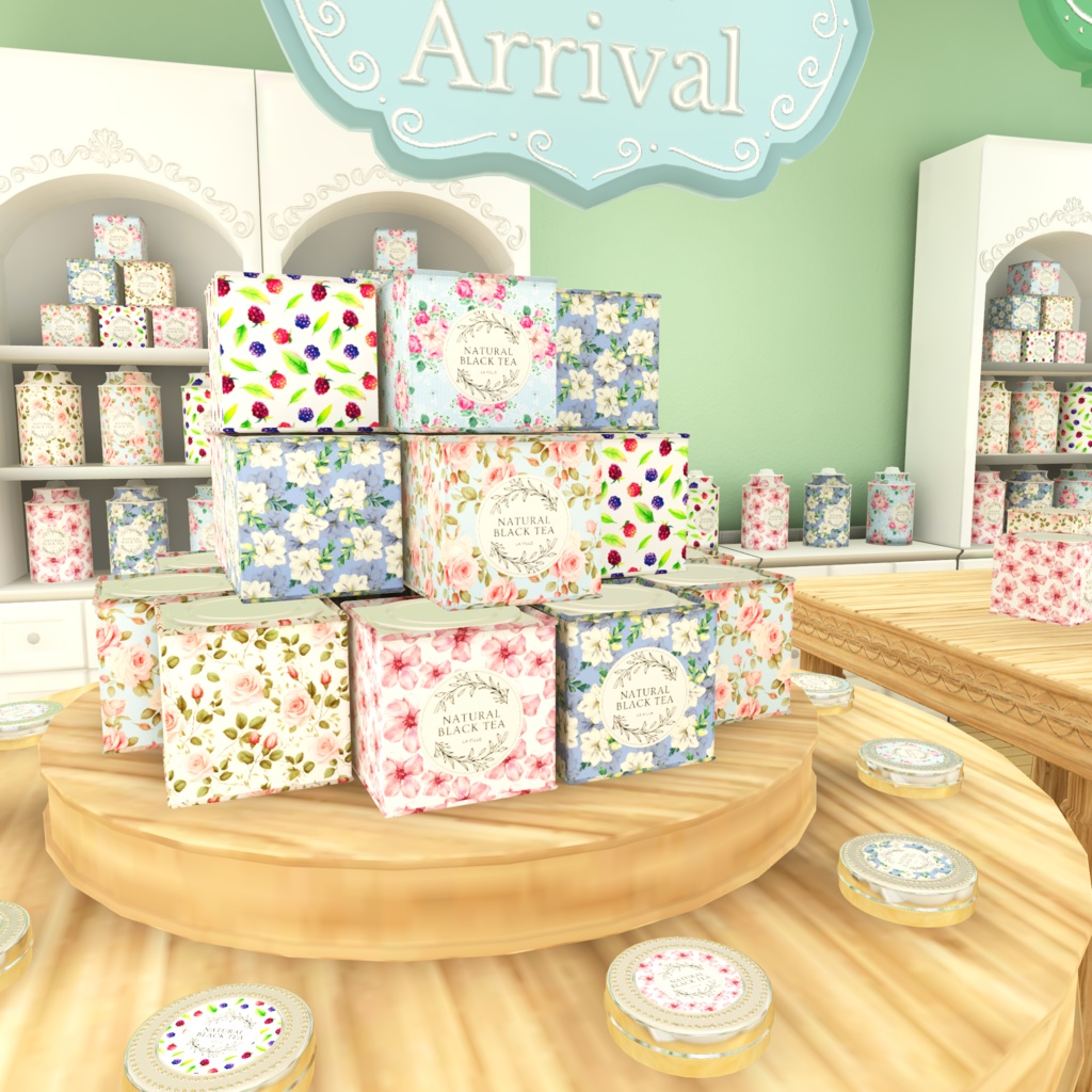 【3D】La Fille Tea Shop