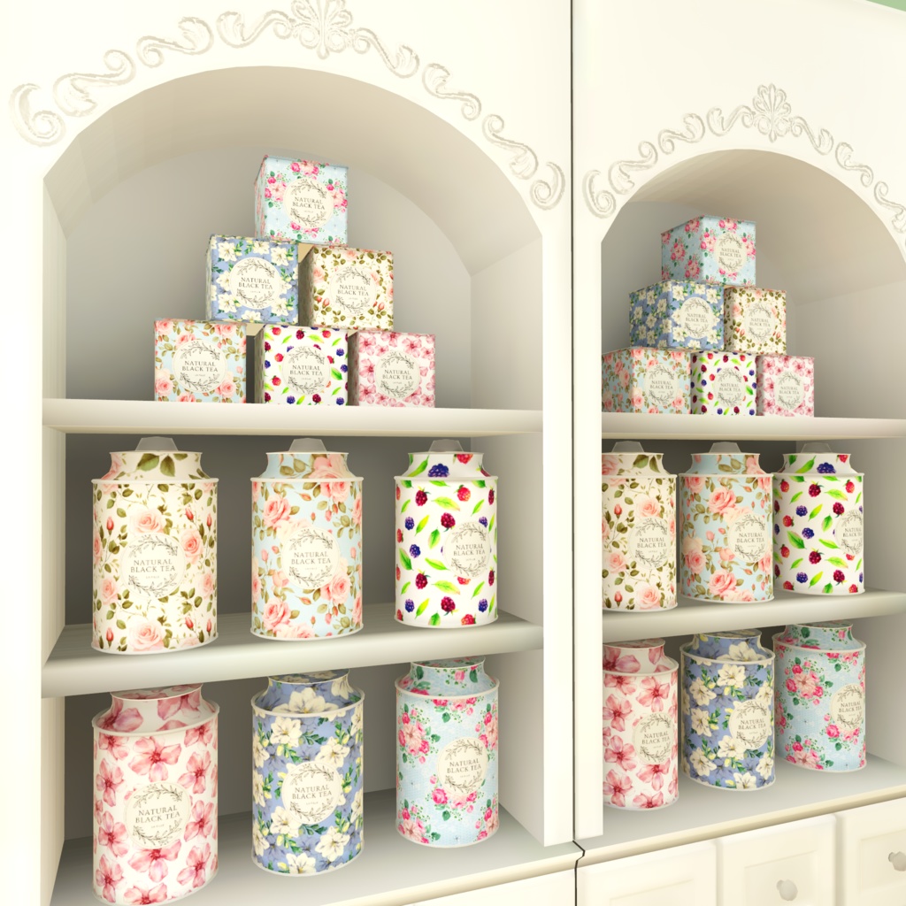 【3D】La Fille Tea Shop