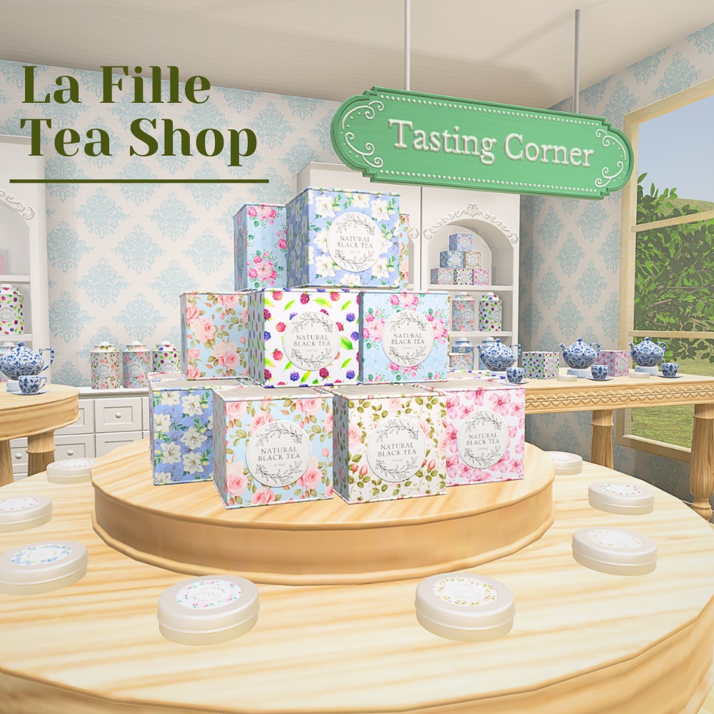 【3D】La Fille Tea Shop