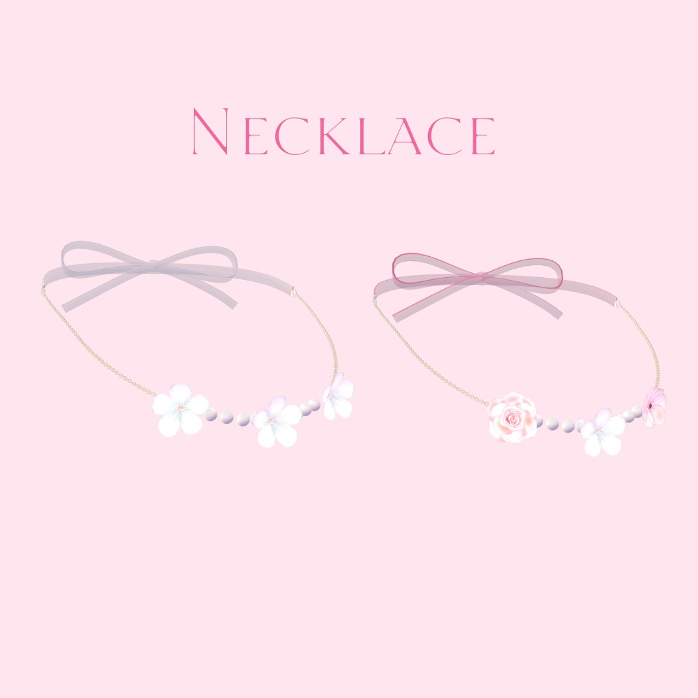 【3D】Flower Accessory -Sweet Bouquet-