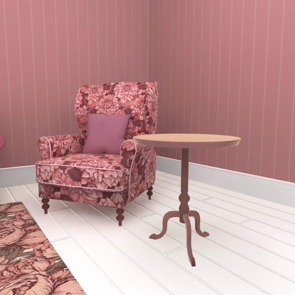 【3D】Living Room -Sweet Country-