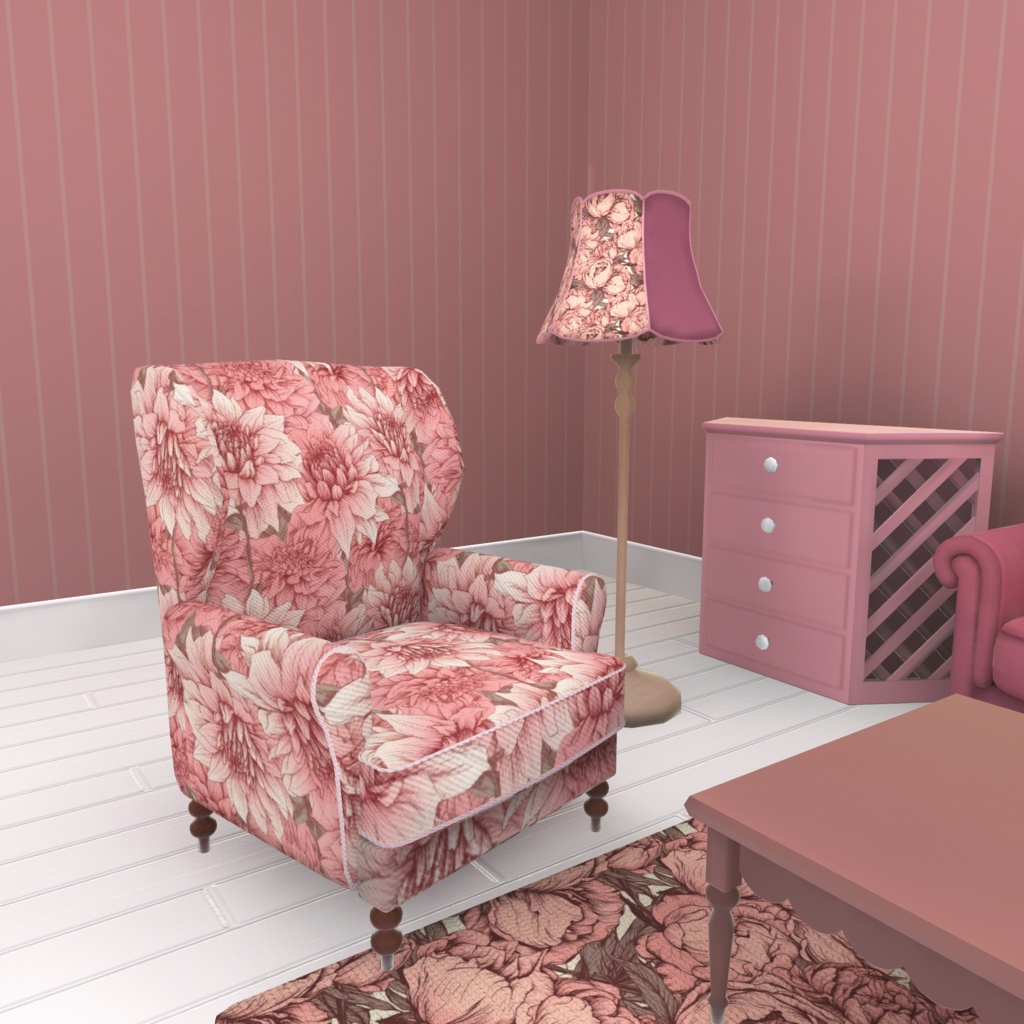【3D】Living Room -Sweet Country-