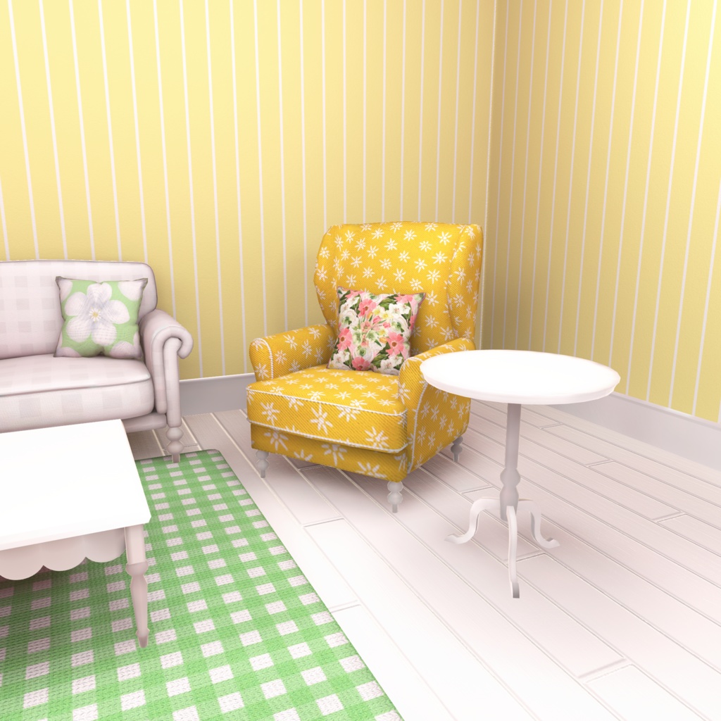 【3D】Living Room -Sweet Country-