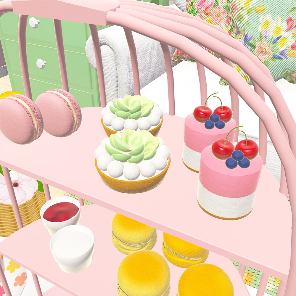 【3D】La Fille Afternoon Tea