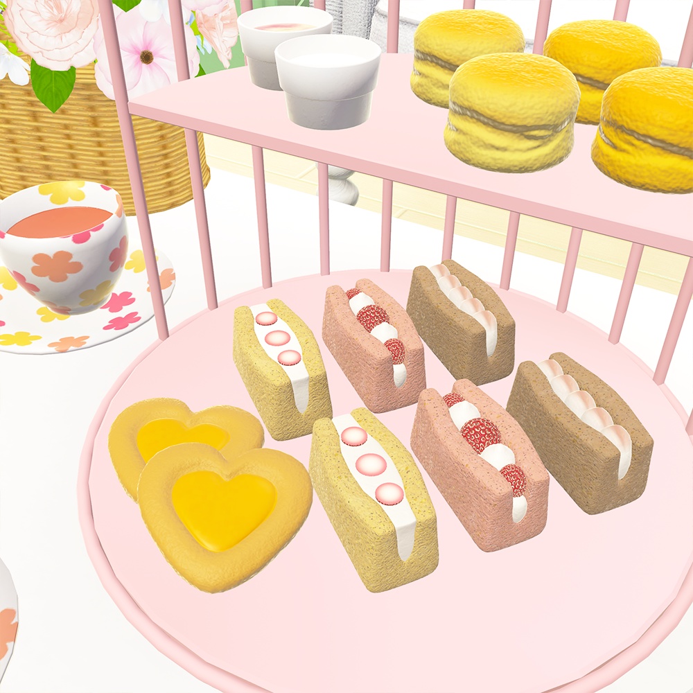 【3D】La Fille Afternoon Tea