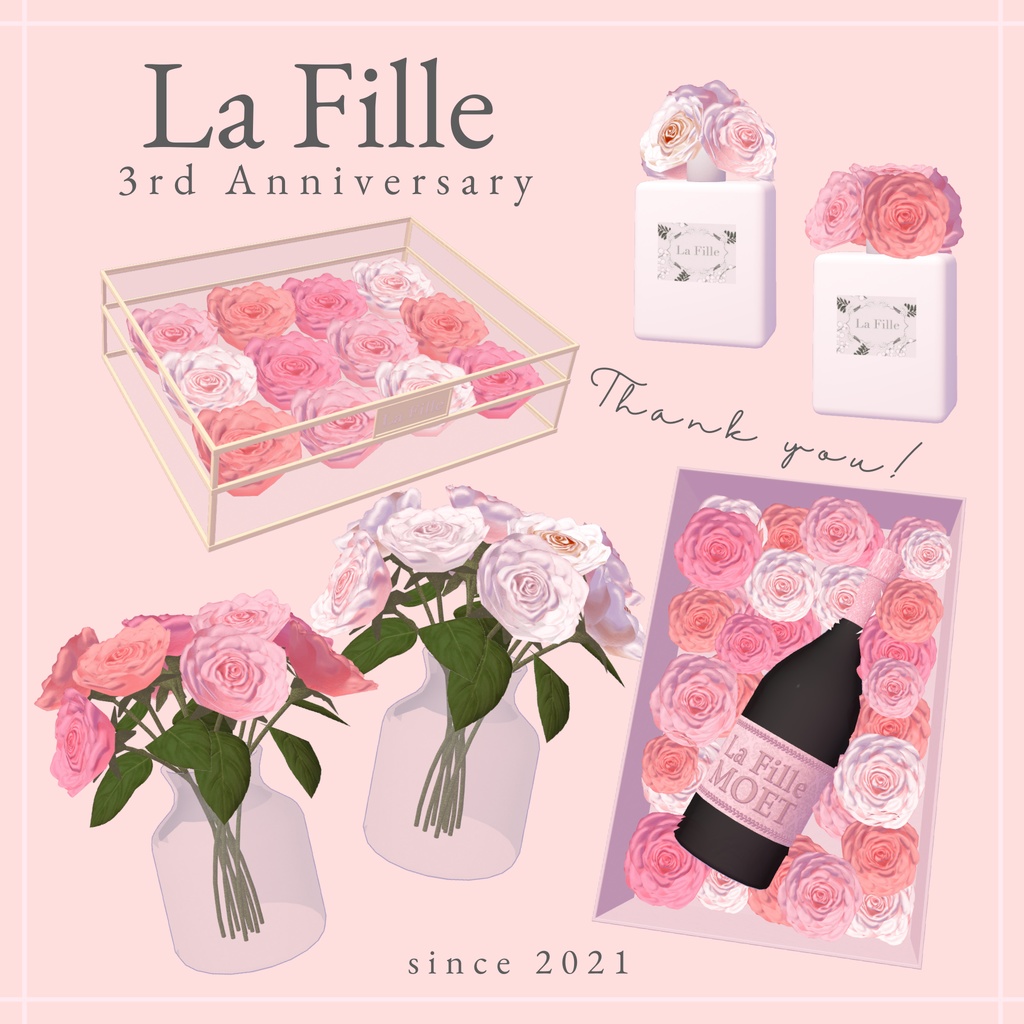 【3D】La Fille 3rd Anniversary