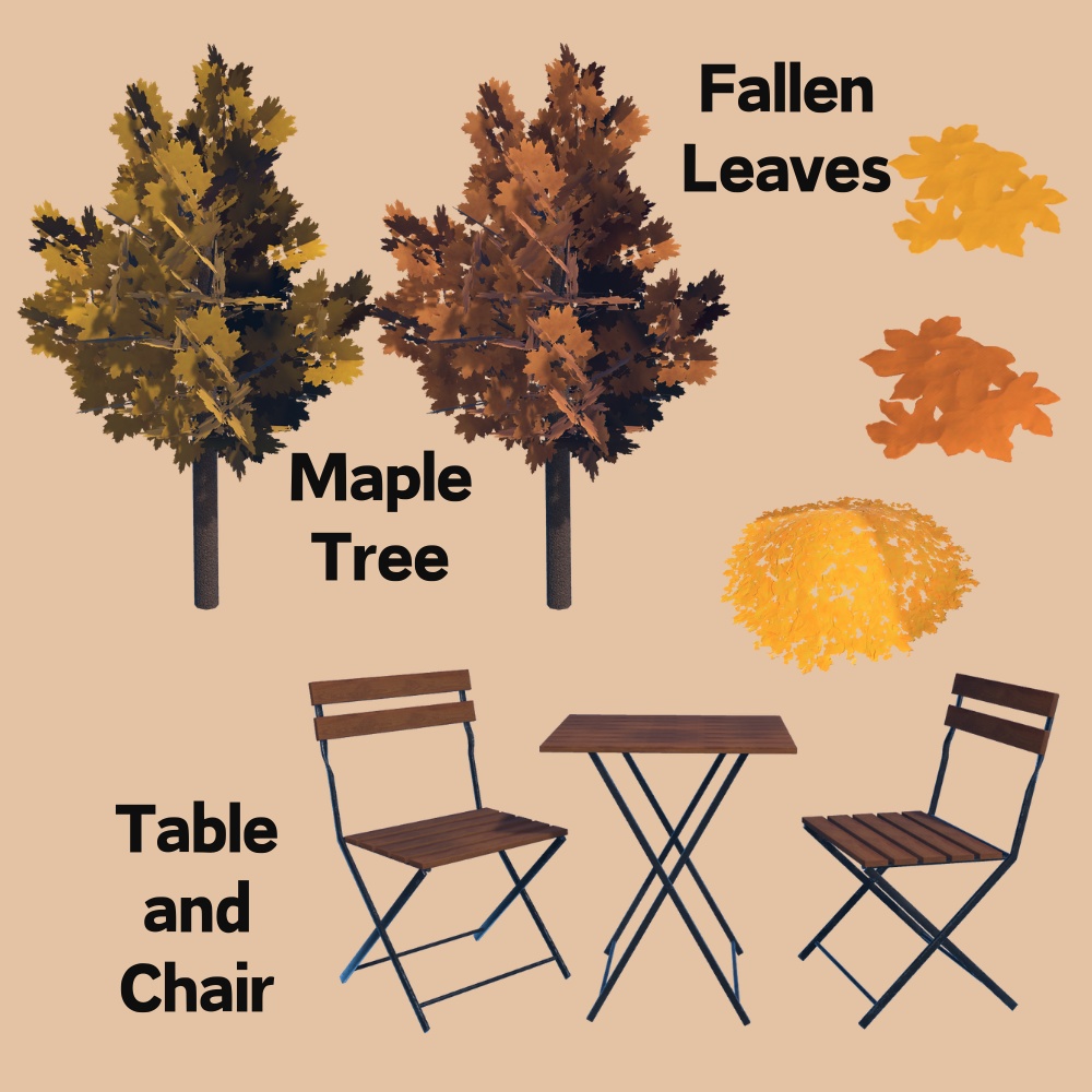 【3D】Maple Picnic