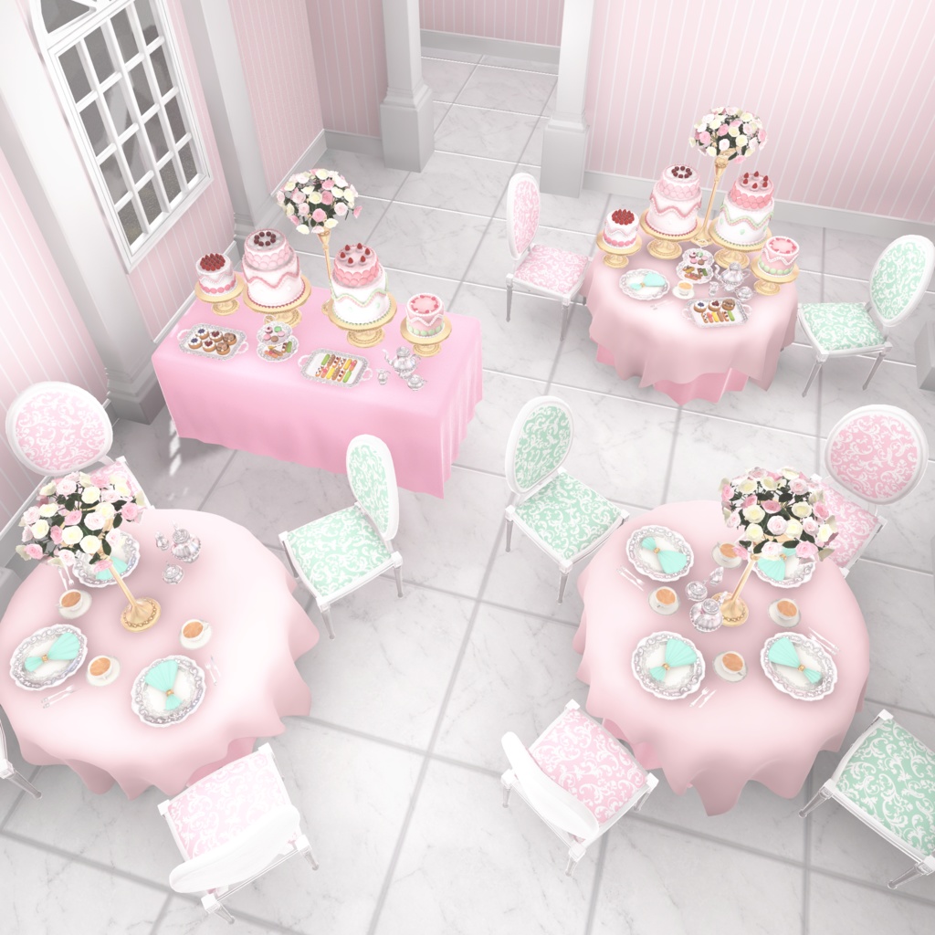 【3D】Sweets Party