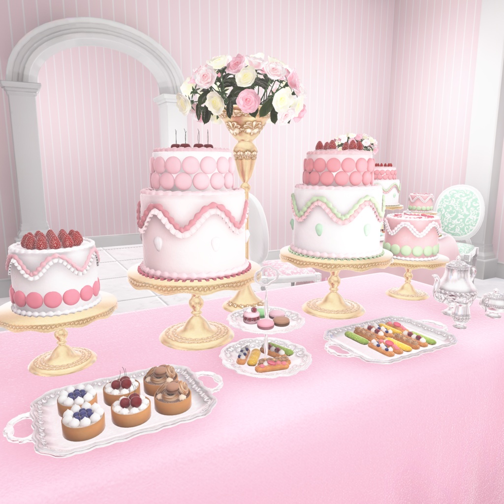 【3D】Sweets Party