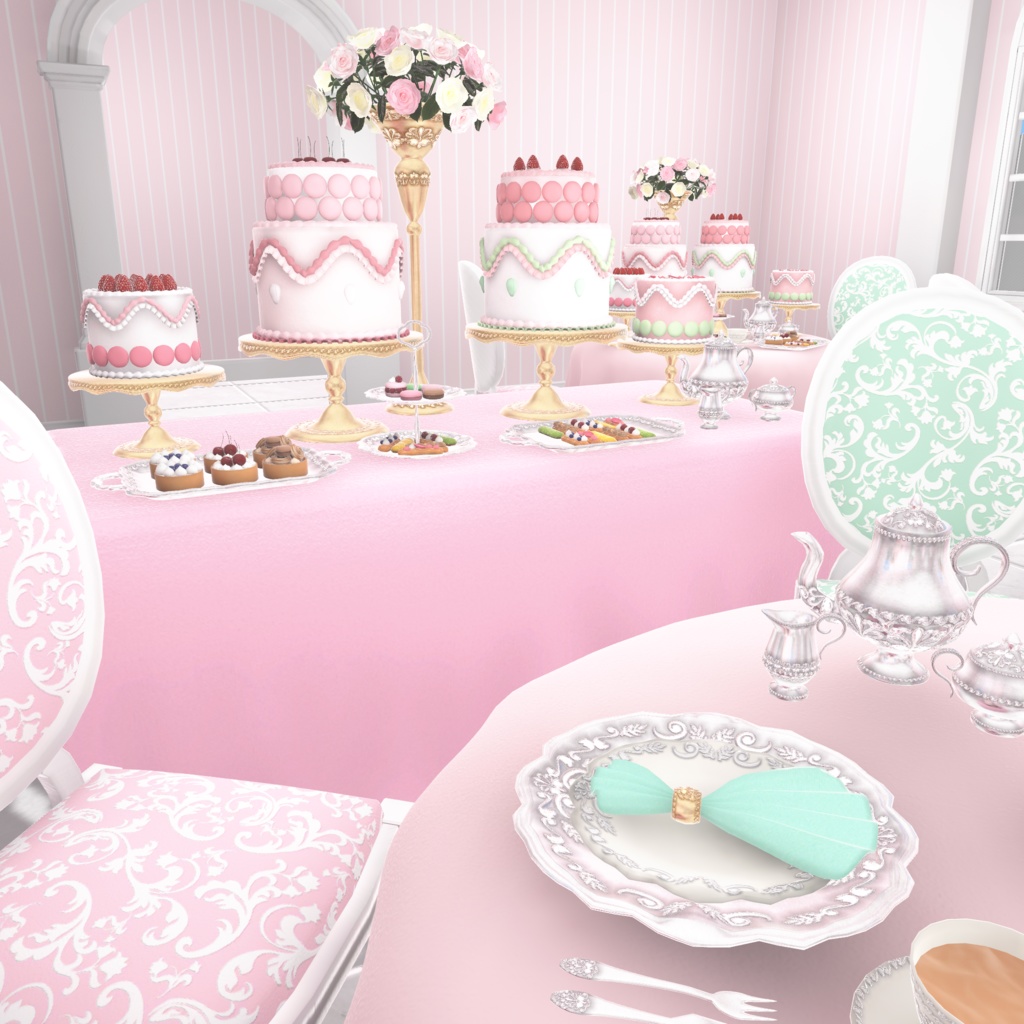 【3D】Sweets Party