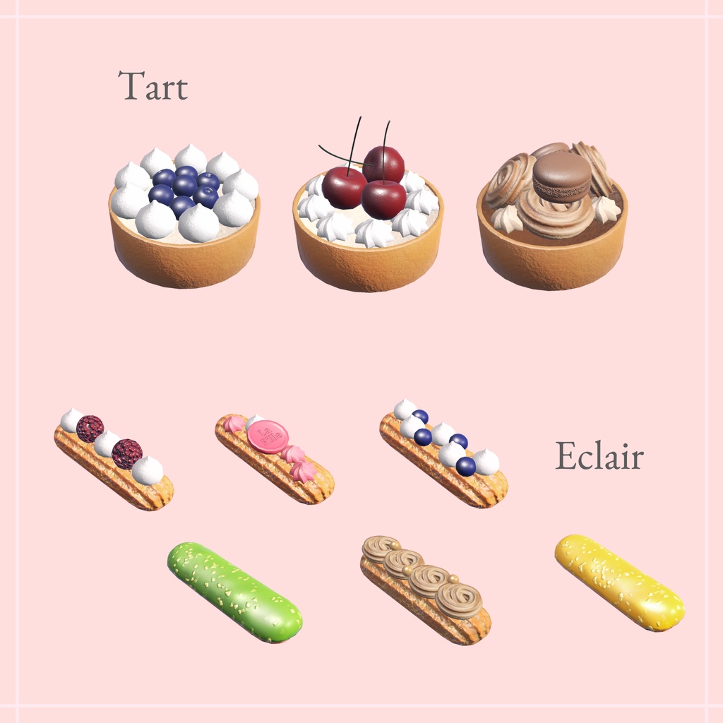 【3D】Sweets Party