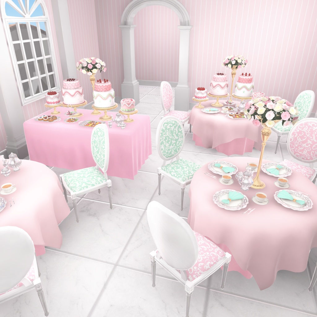【3D】Sweets Party