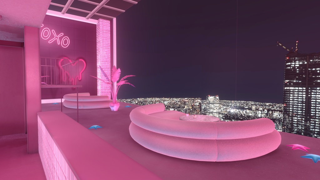 【World】Pink Pool Lounge