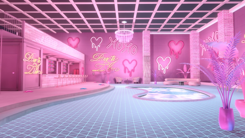 【World】Pink Pool Lounge