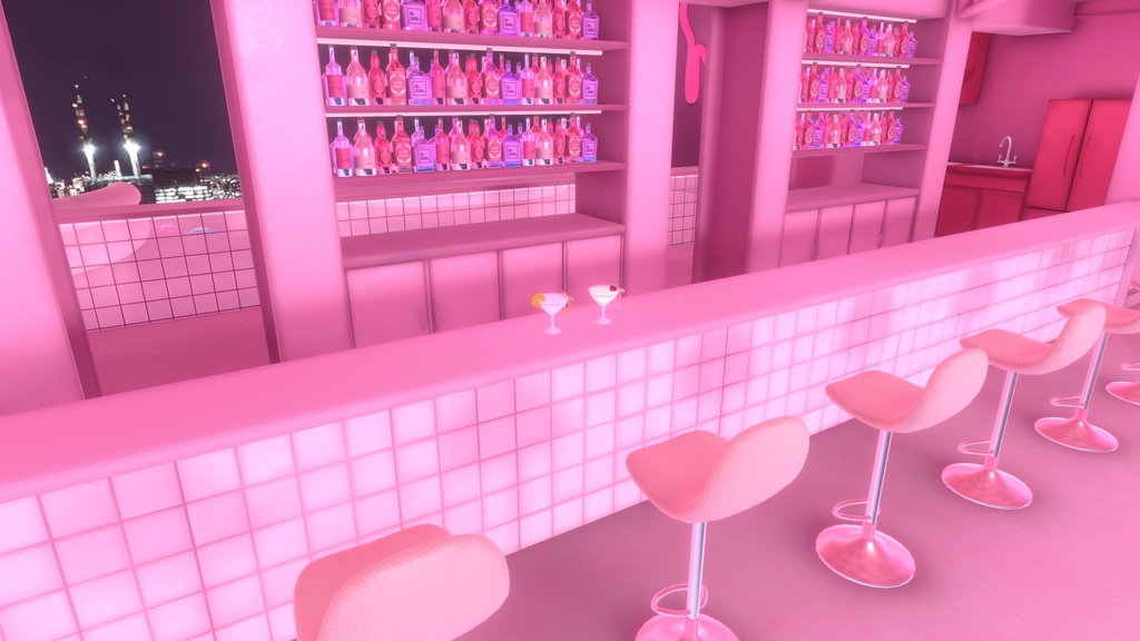 【World】Pink Pool Lounge