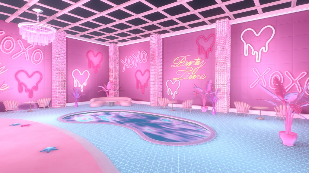 【World】Pink Pool Lounge