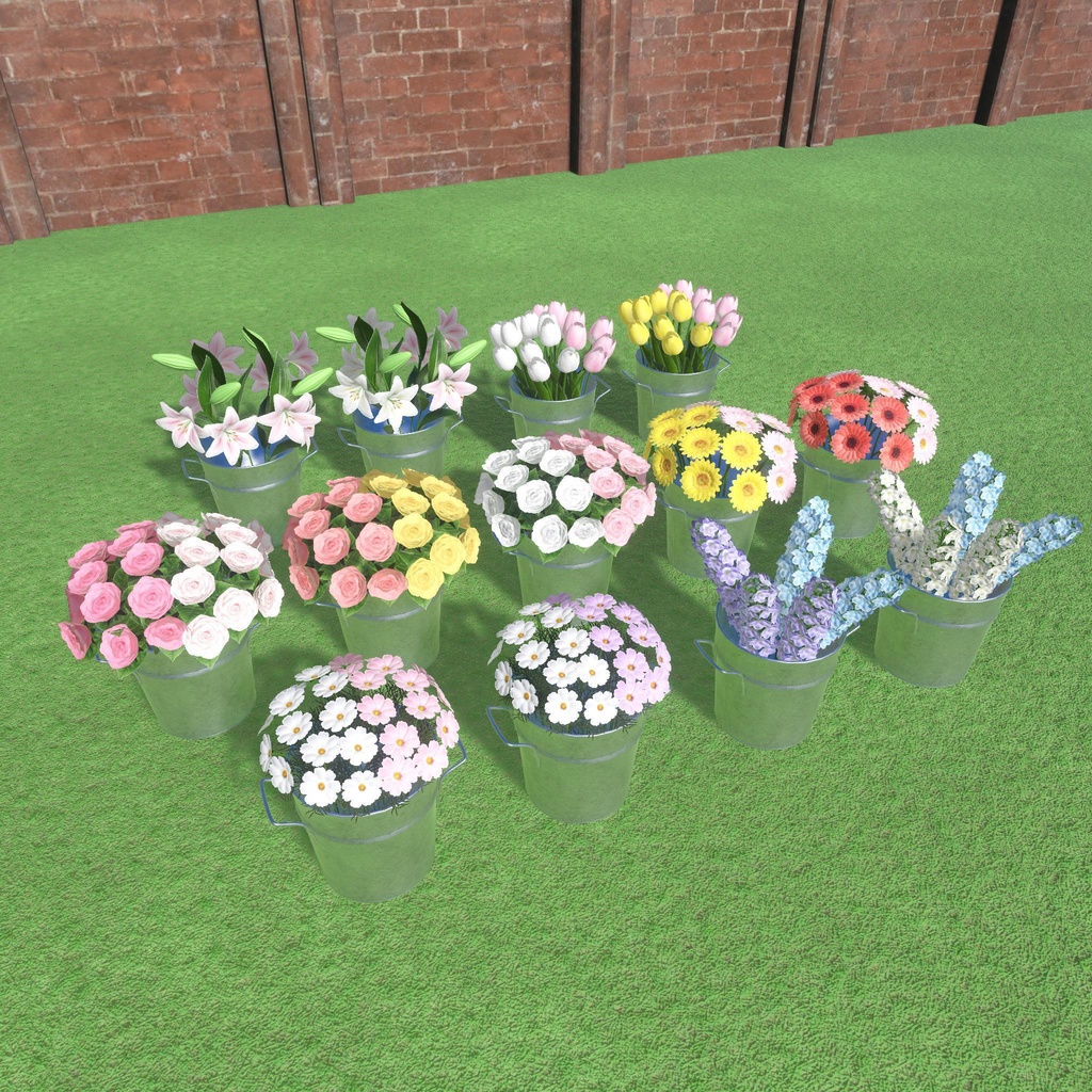 【3D】La Fille Flower Shop