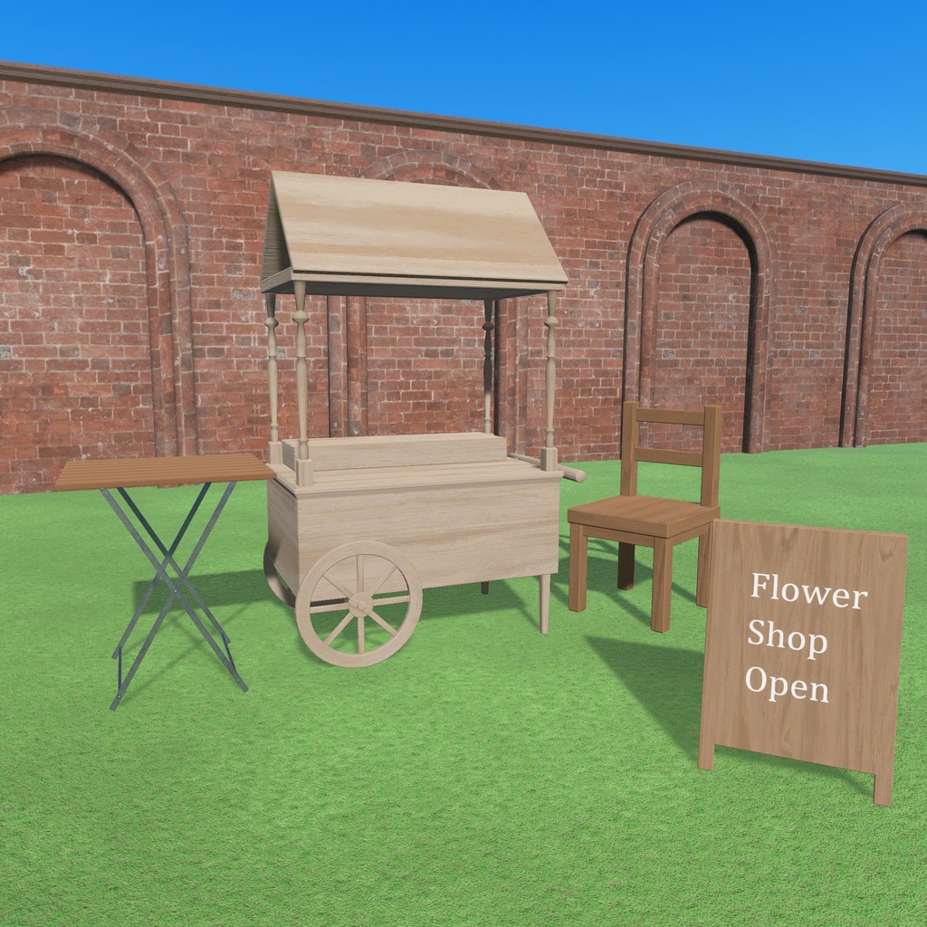 【3D】La Fille Flower Shop