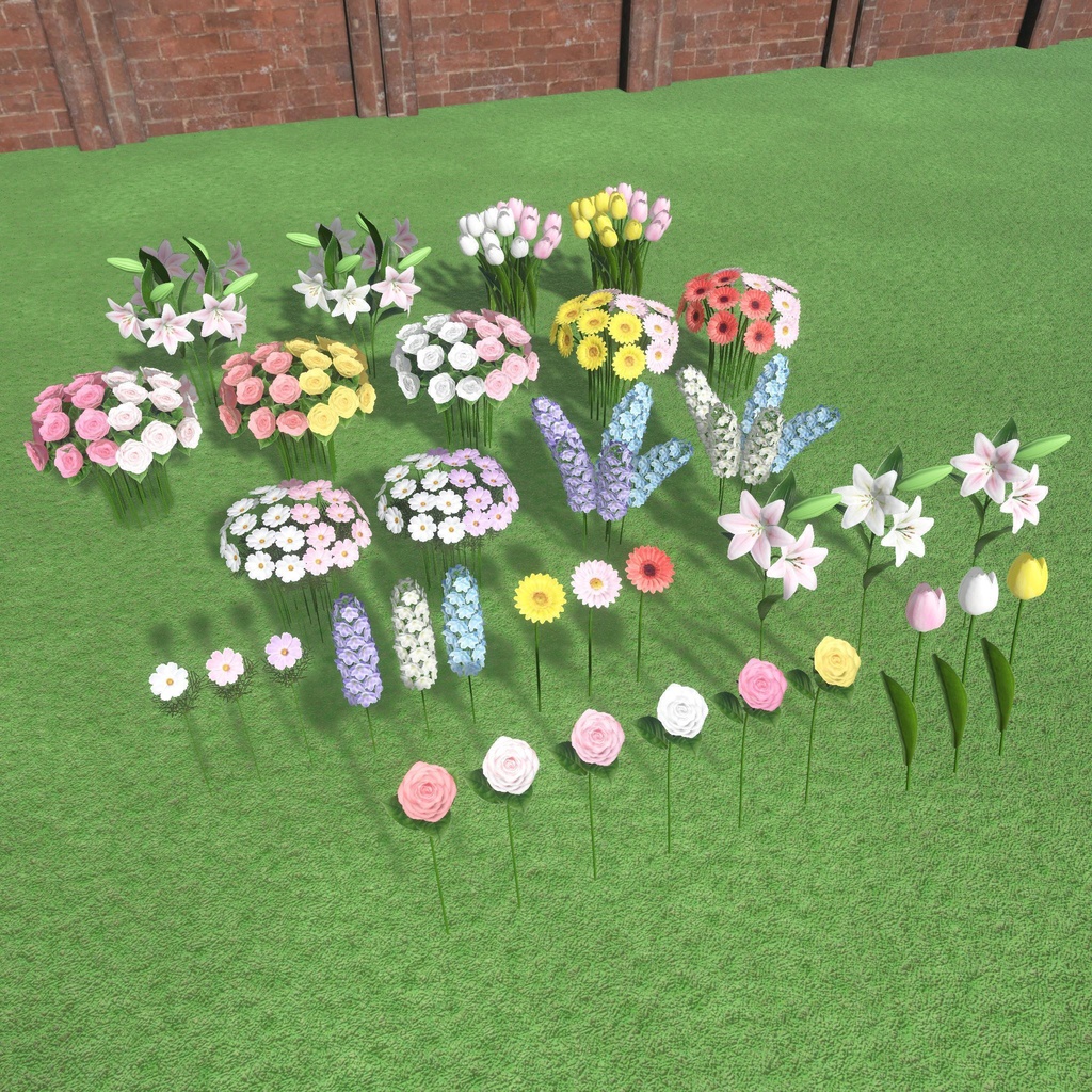 【3D】La Fille Flower Shop