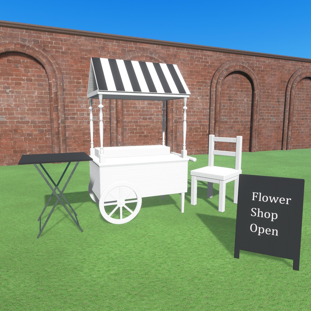 【3D】La Fille Flower Shop