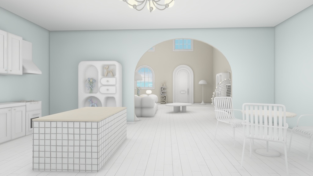 【World】Collection House 01 - Fluffy Room -