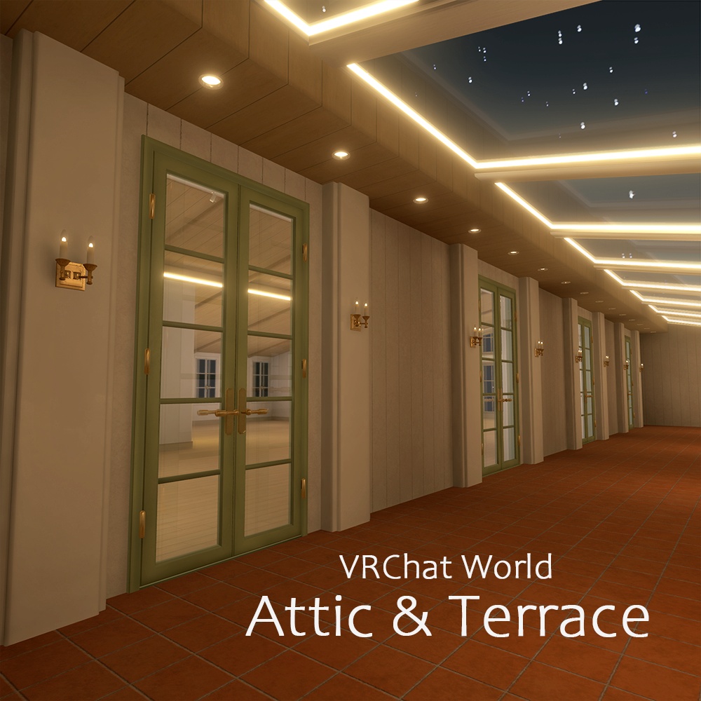 【Sale!!】Attic & Terrace