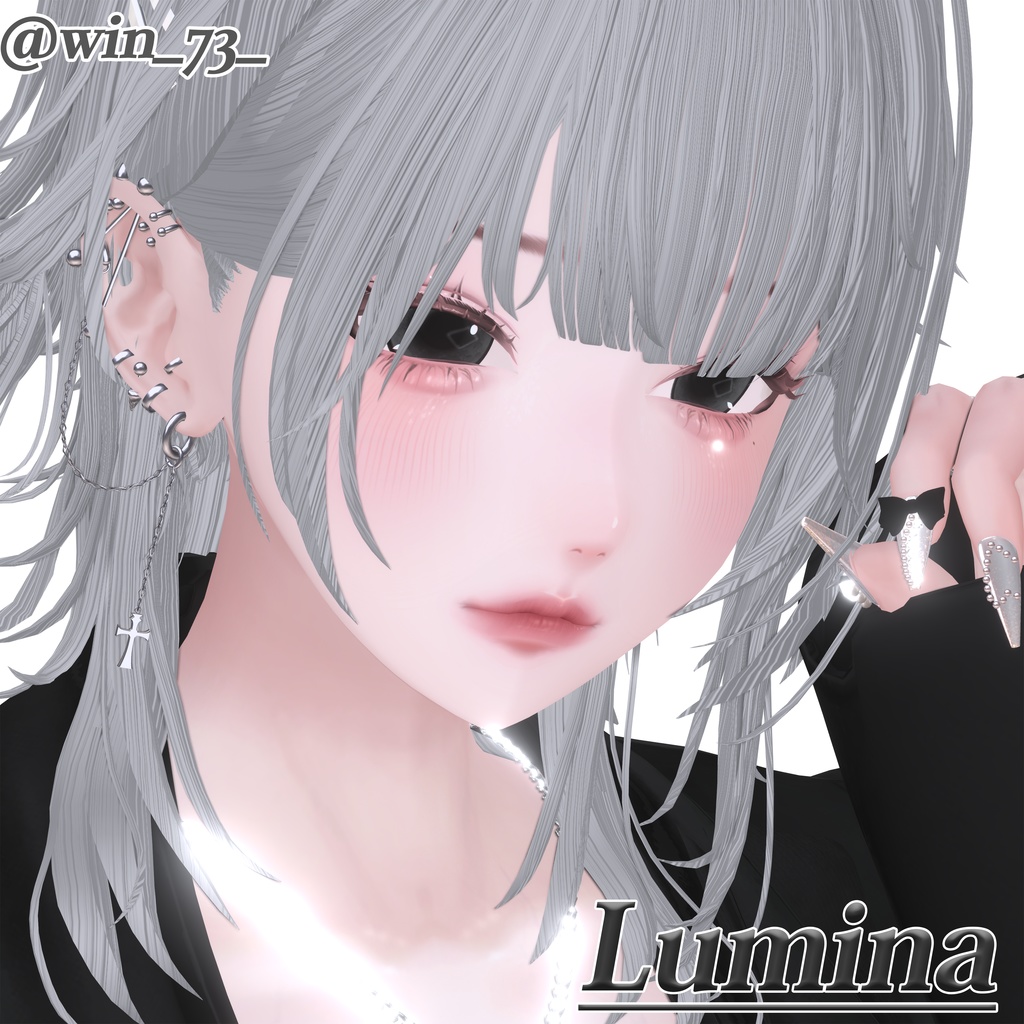 泣夜対応【9アバター対応】Cloudy Eye