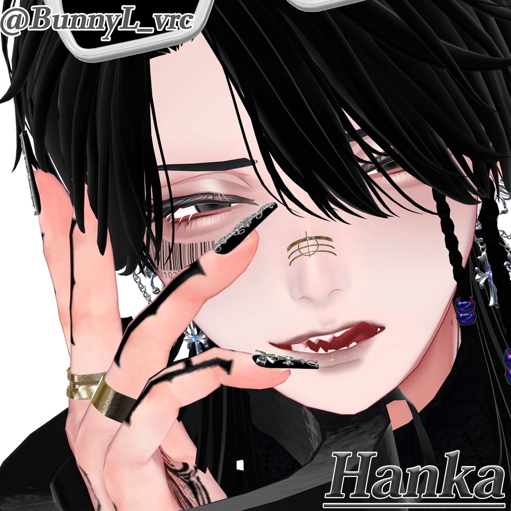 泣夜対応【9アバター対応】Cloudy Eye