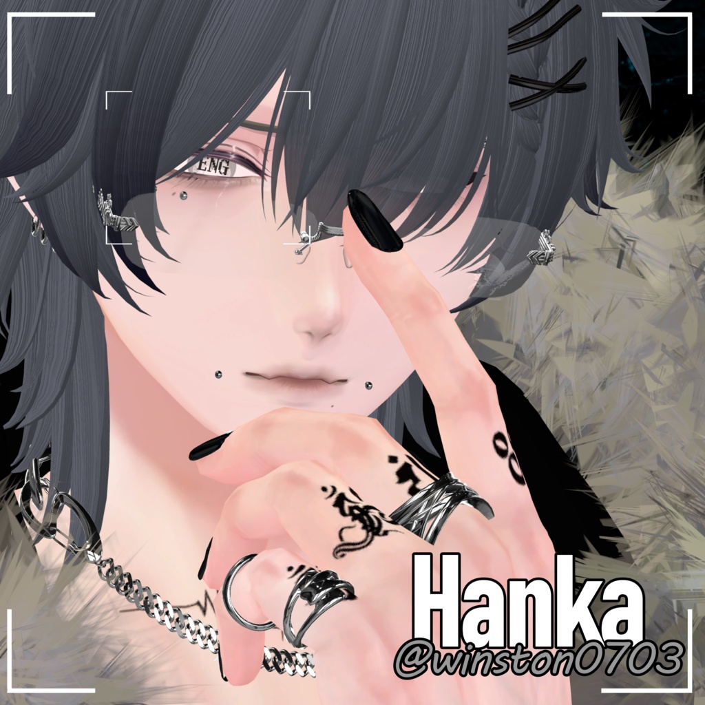 【13アバター対応】EYE texture 『Status Eye』